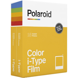 Polaroid Film Color i-Type Sofortbildfilm Doppelpackung