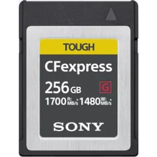 Sony TOUGH CEB-G Series R1700/W1480 CFexpress 1.0 Type B 256GB - abzüglich 50,- Cashback nach Einreichung bei Sony!