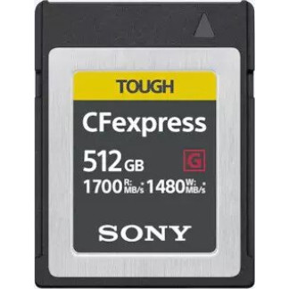 Sony TOUGH CEB-G Series R1700/W1480 CFexpress 1.0 Type B 512GB - abzüglich 50,- Cashback nach Einreichung bei Sony!
