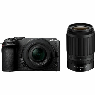 Nikon Z 30 mit Z DX 16-50mm 3.5-6.3 VR und Z DX 50-250mm VR - 50,- Nikon DX Sofortrabatt bereits abgezogen!