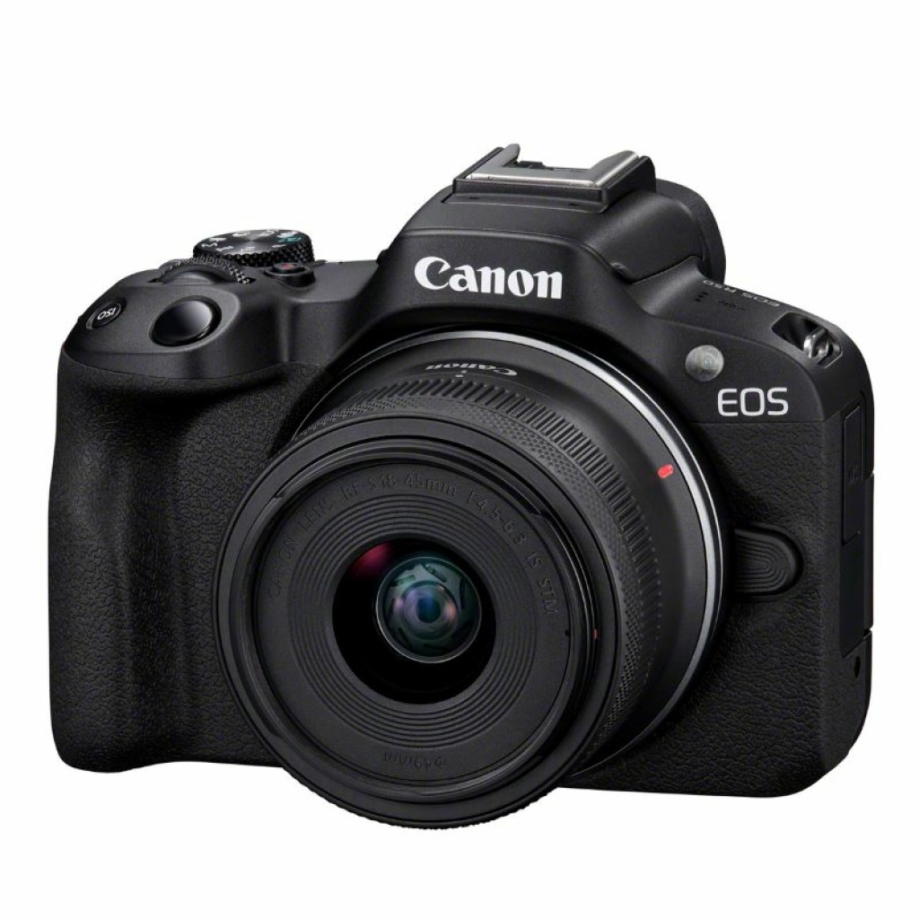 Canon EOS R50 schwarz mit RF-S 18-45mm 4.5-6.3 IS STM