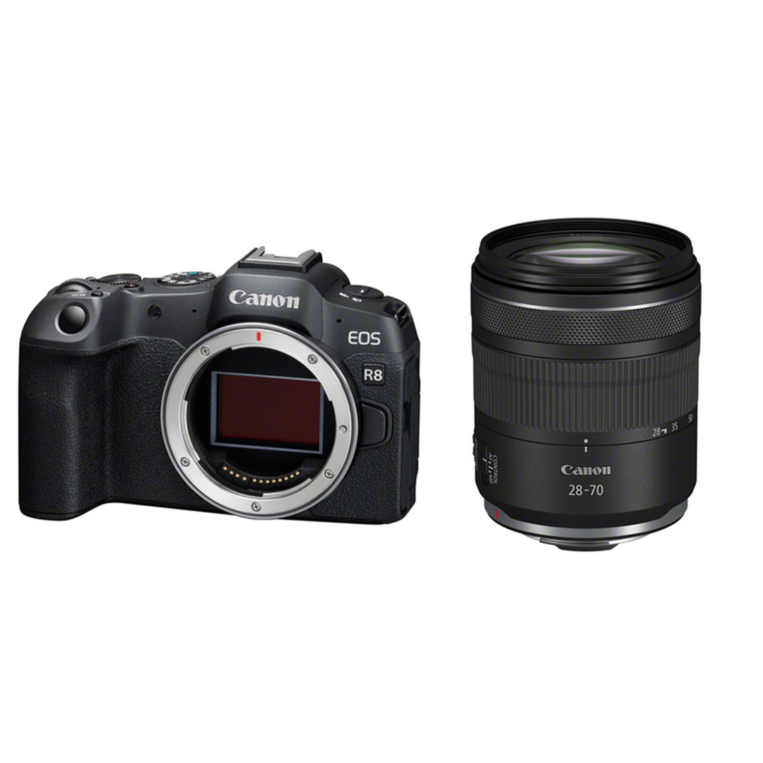 Canon EOS R8 mit RF 28-70mm 2.8 IS STM - SOFTBUNDLE