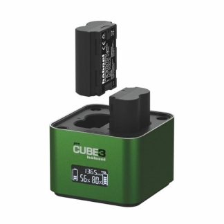 Hähnel ProCube 3 Doppelladegerät für Fujifilm