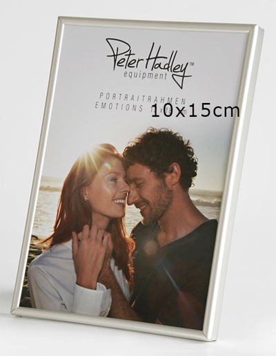 Peter Hadley Emotions 10x15 cm silber-matt, Porträtrahmen