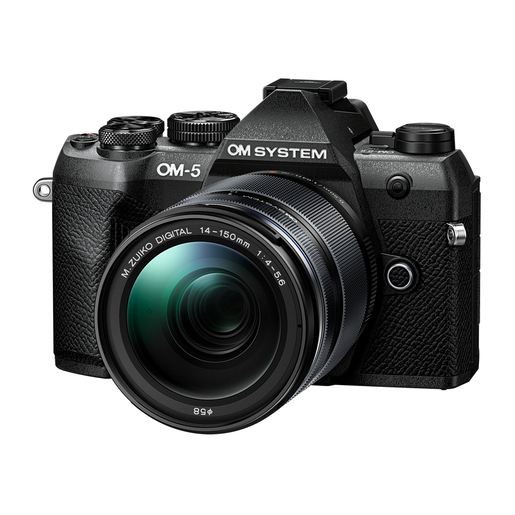 OM SYSTEM OM-5 II + 14-150mm II schwarz Kamerakit