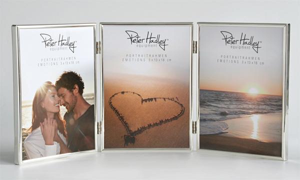 Peter Hadley Emotions 3x 13x18cm Hochformat silber-glanz