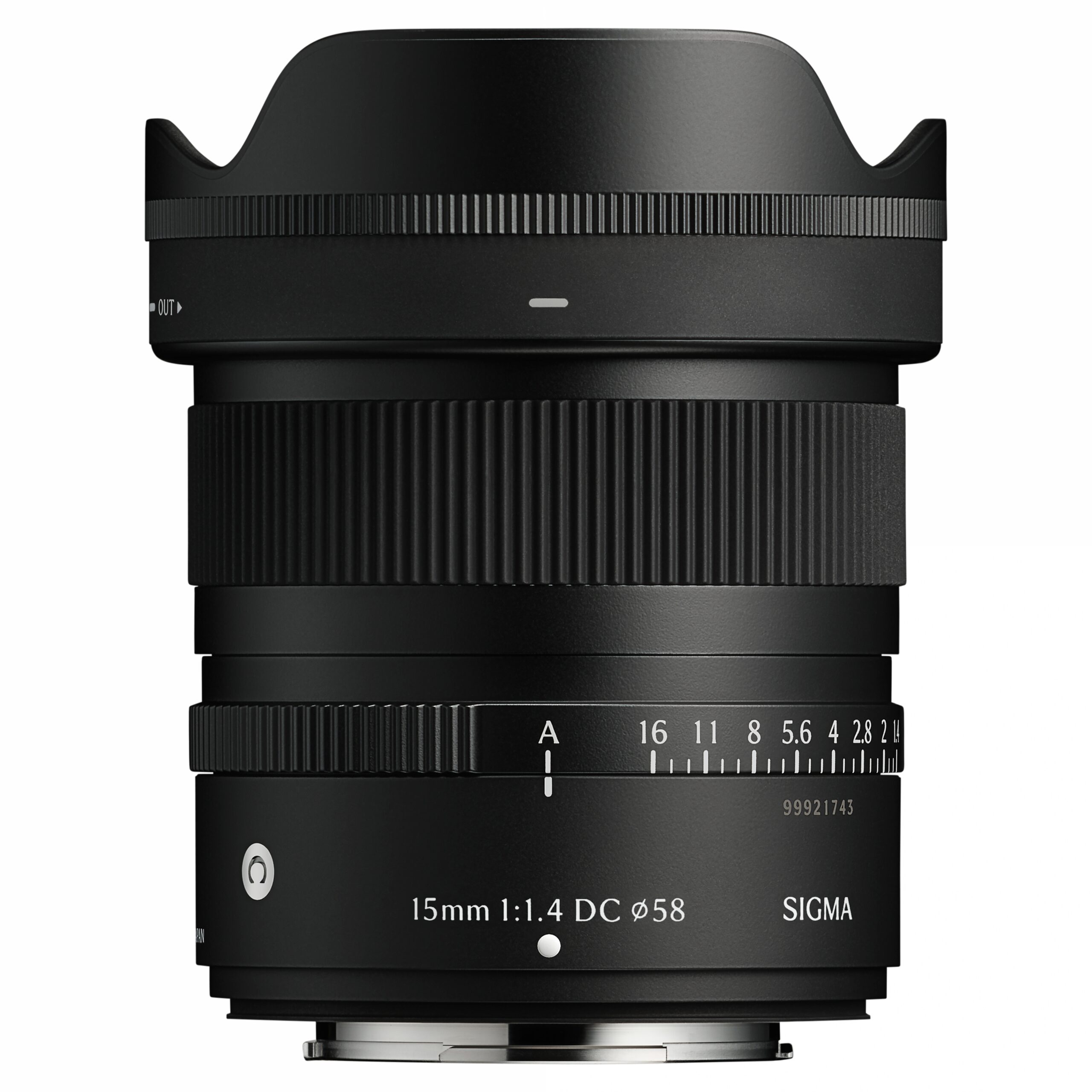 Sigma 15mm F1.4 DC | Contemporary Fujifilm X Mount *** Verkaufsstart 12.03.2026
