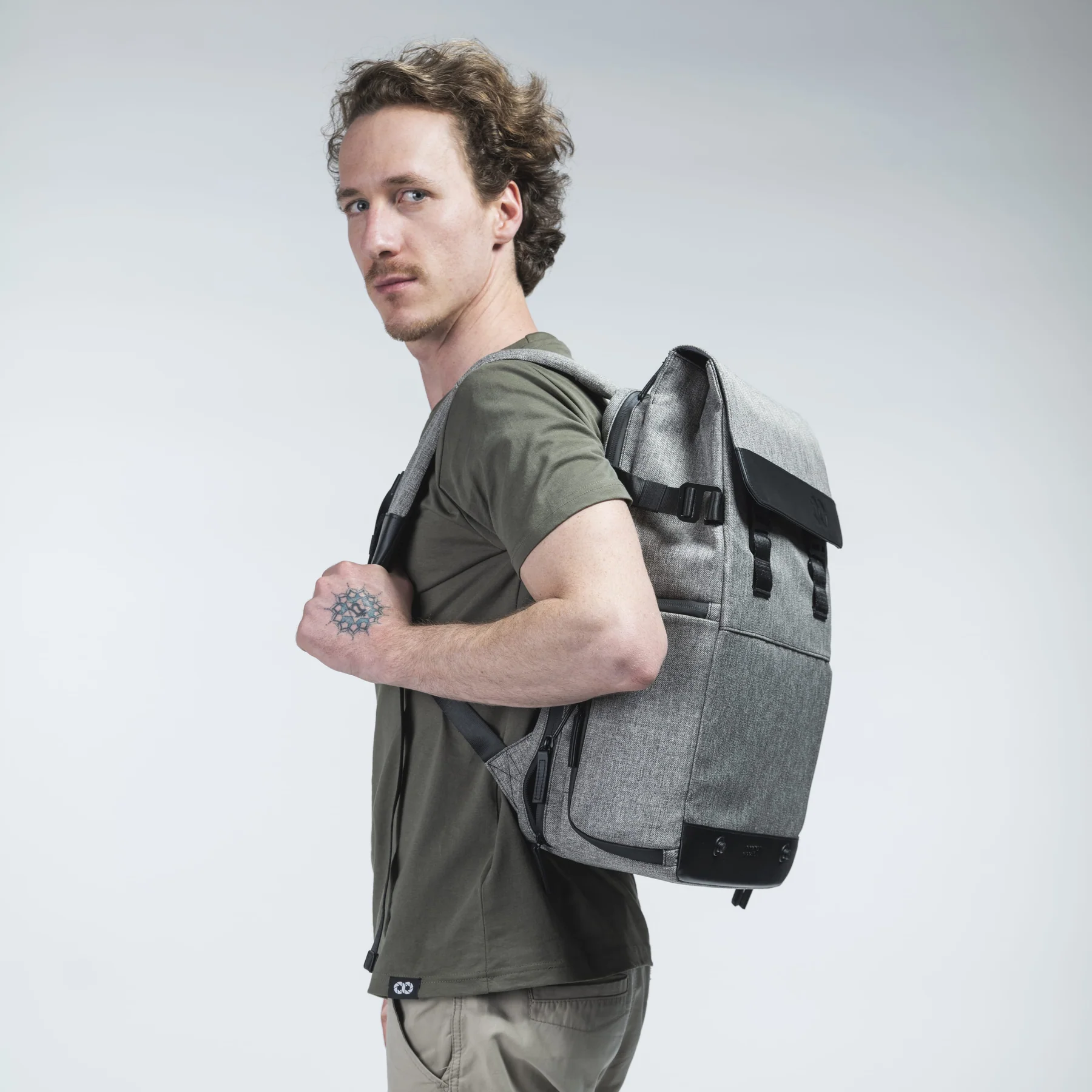 COOPH HelioFlex Rücksack - Base, grau – Bild 6