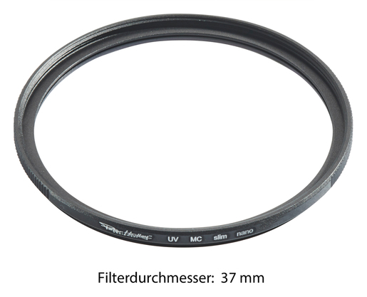 Peter Hadley UV Filter Premiumline, 8-fach Vergütung (37mm)