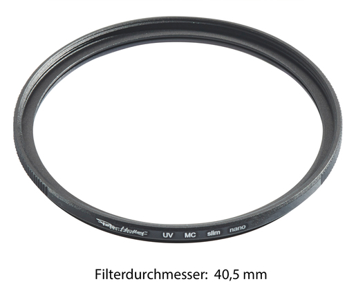 Peter Hadley UV Filter Premiumline, 8-fach Vergütung (40,5mm)