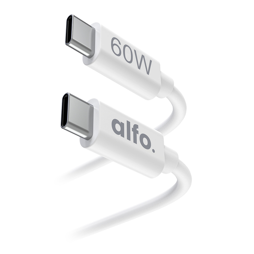 USB-C Cable, bis 60W, 1.2m von Alfo Essentials