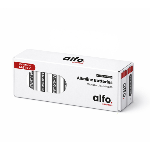 Alkaline-Batterien, AA, 1,5V