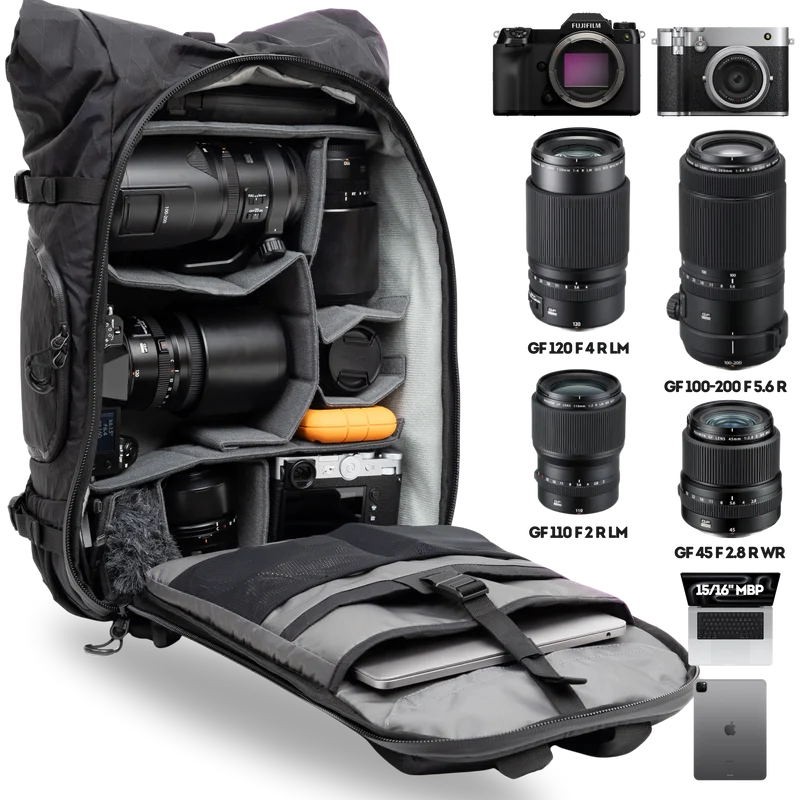 Compagnon Element backpack 2.0 schwarz 30L – Bild 2