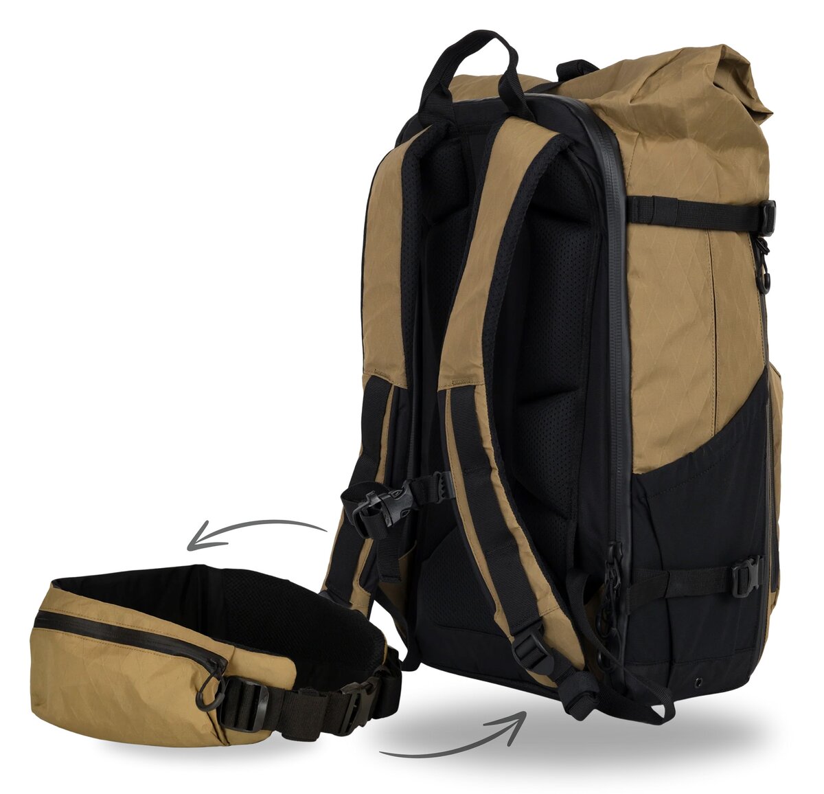 Compagnon Element backpack 2.0 desert brown 30L – Bild 9